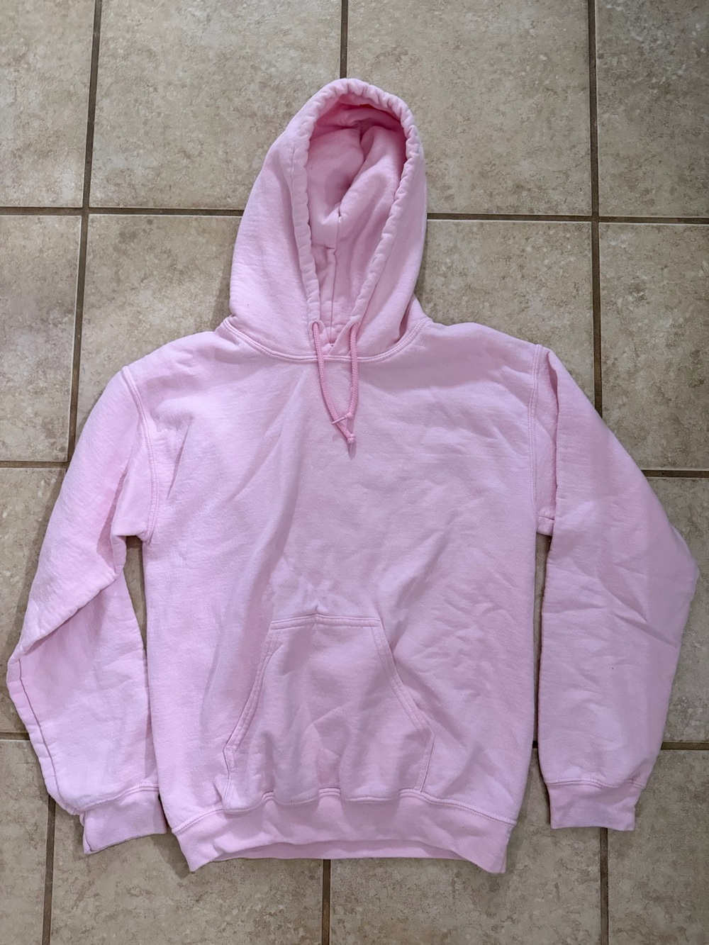 Pink Pullover Hoodie